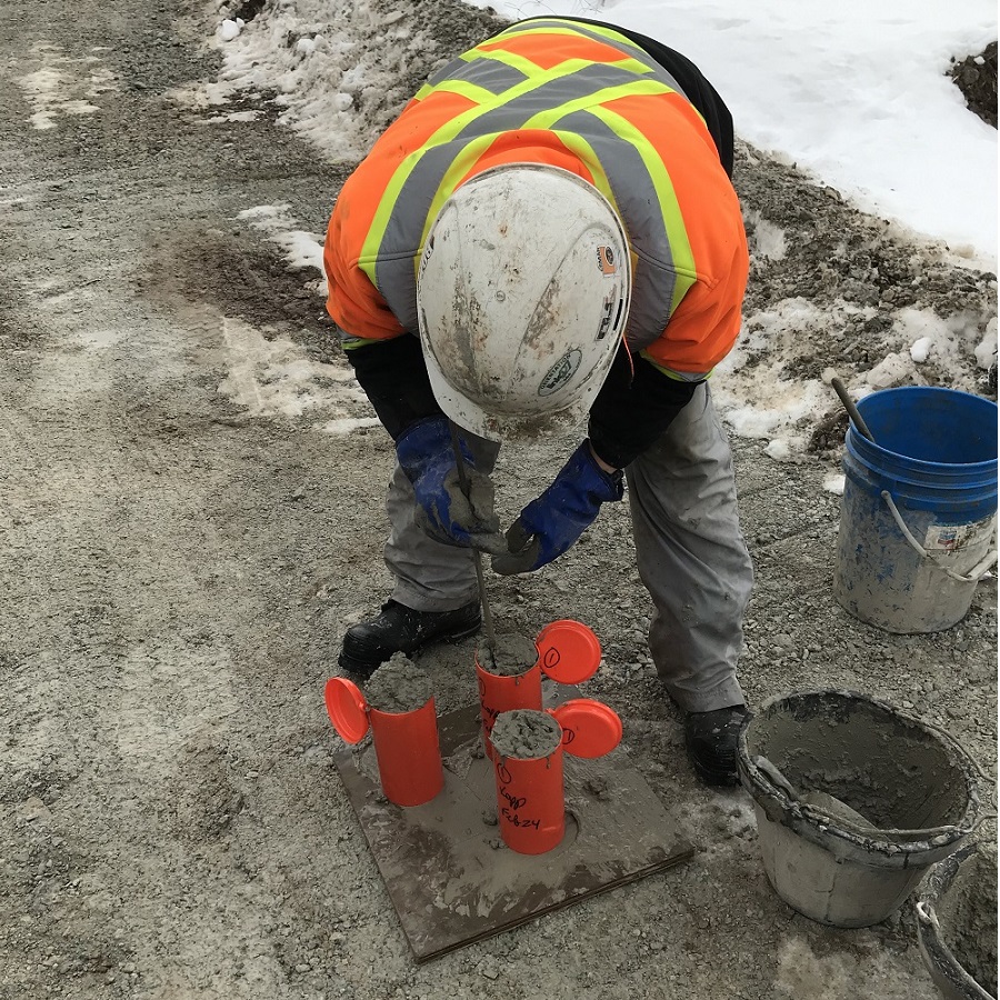 On-Site Concrete Testing